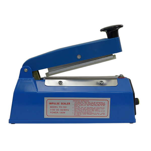 Hand-Pressing Impulse PP PE Bag Sealer Pack Machine PFS-400