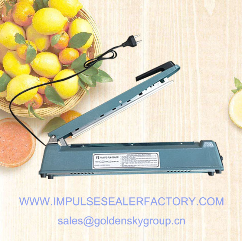 <b>Manual Plastic Bag Sealer Impulse Sealing Machine FS-300</b>