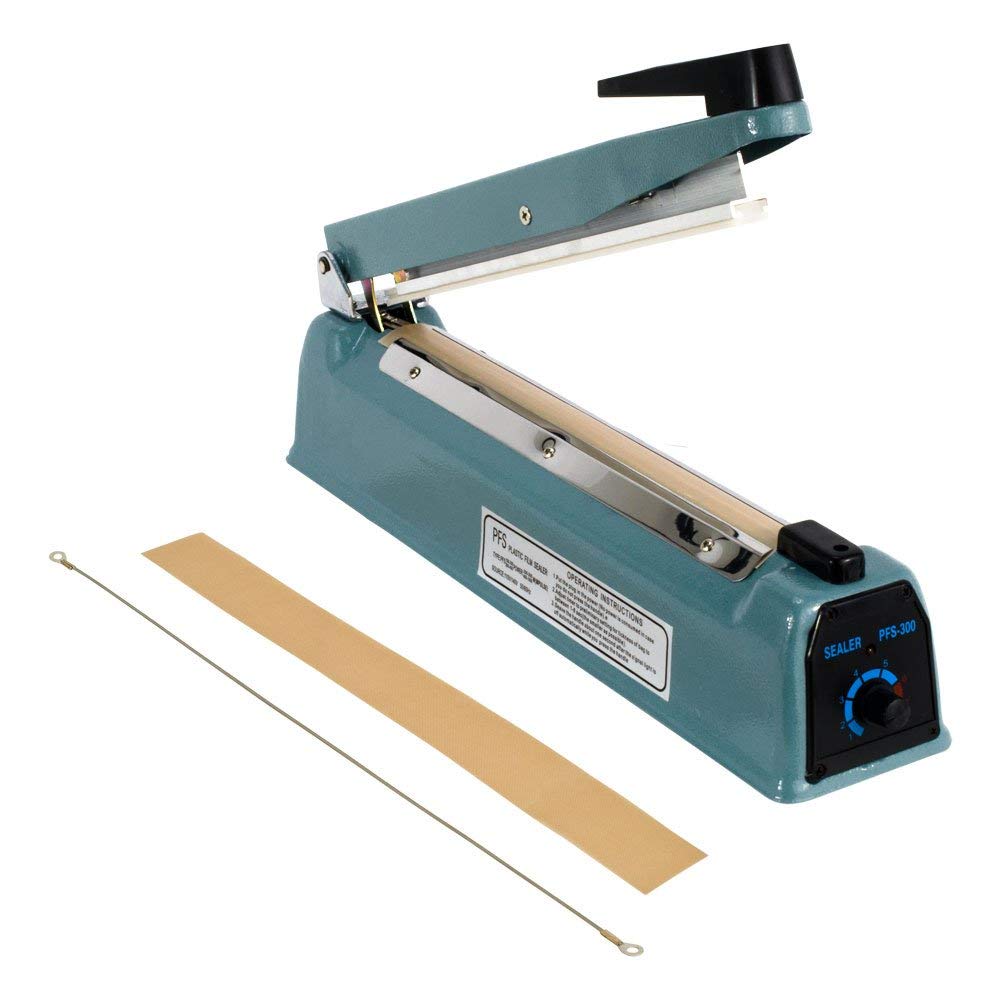 <b>Impulse Sealer Manual Poly Bag Film Sealing Machine FS-200</b>