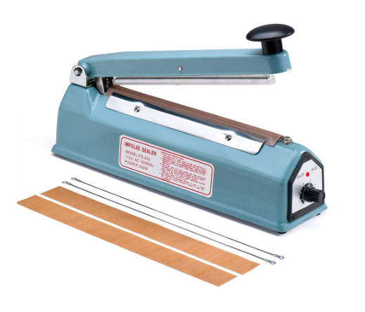 <b>Manual Impulse Sealing Machine Film Pouch Heat Sealer FS-200</b>