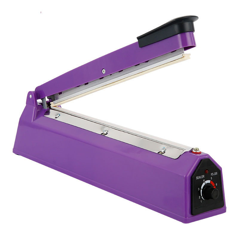 12＂Impulse Heat Plastic Bag Airproof Purple Sealer PFS-300