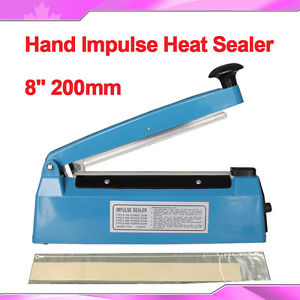 Manual Plastic Sealer Heat Impulse Sealing Machine PFS-200