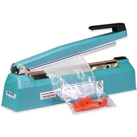 Manual Iron Shell Hand Operated Impulse Heat Sealer FS-200