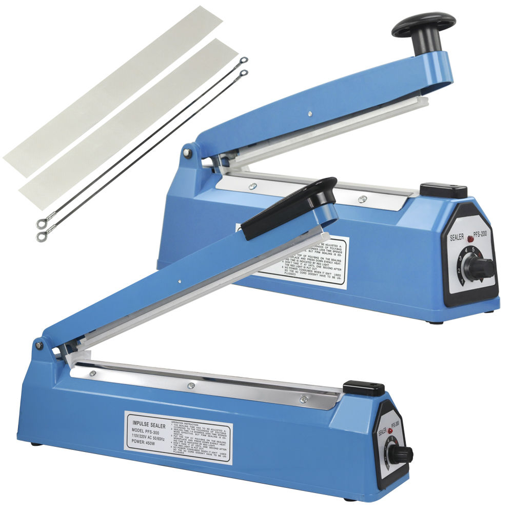 Impulse Hand Sealer Poly Plastic Bag Sealing Machine FS-200