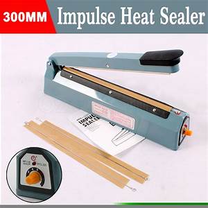 Portable Food Bag Impulse Heat Sealer Heating Machine FS-300