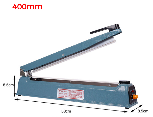 Heat Sealing Hand Impulse Poly Sealer Closer Machine FS-400