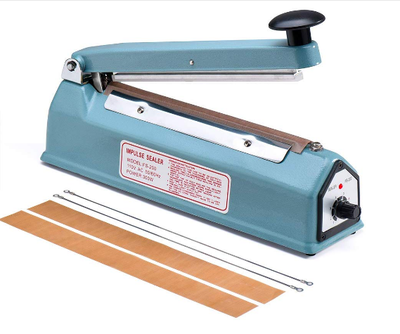 Handheld Impulse Heat Sealer Packing Shrink Wrap Bag FS-200