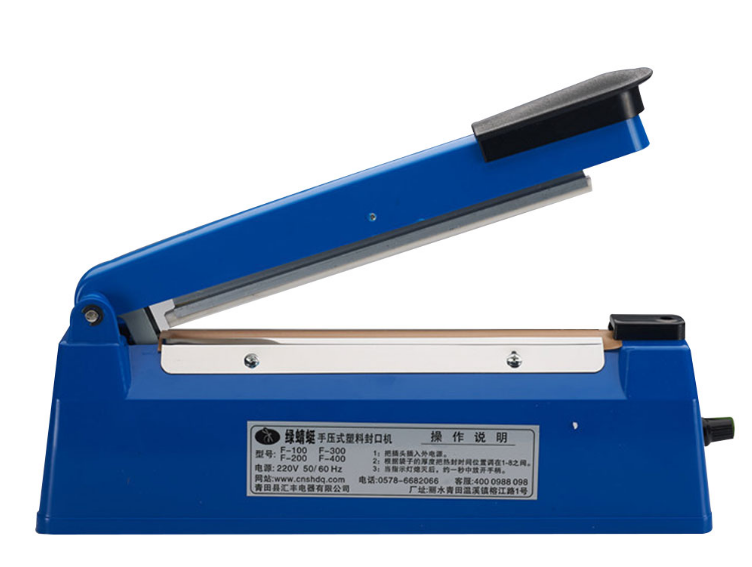 Hand Poly Bag Impulse Sealer Table Sealing Machine PFS-200