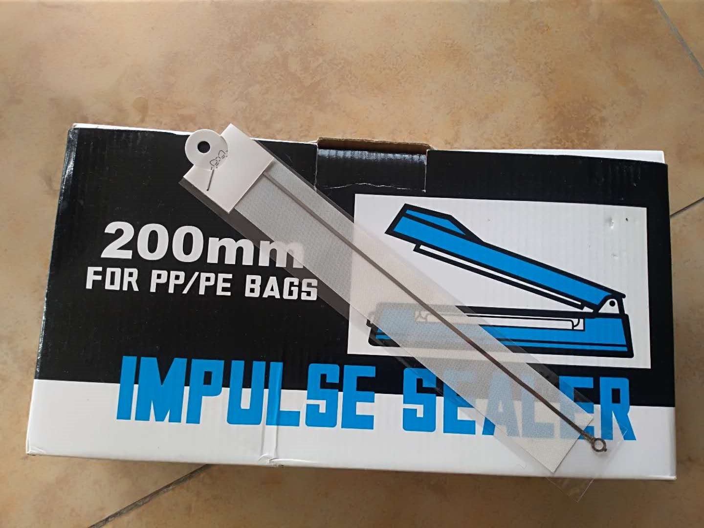Making and Supply Hand Press Impulse Heat Sealer Sealing Width 2 mm Plastic Bag Sealer FS Series Packaging Machine From Zhejiang Tianyu industry Co. Ltd. Supplier Factory Of China