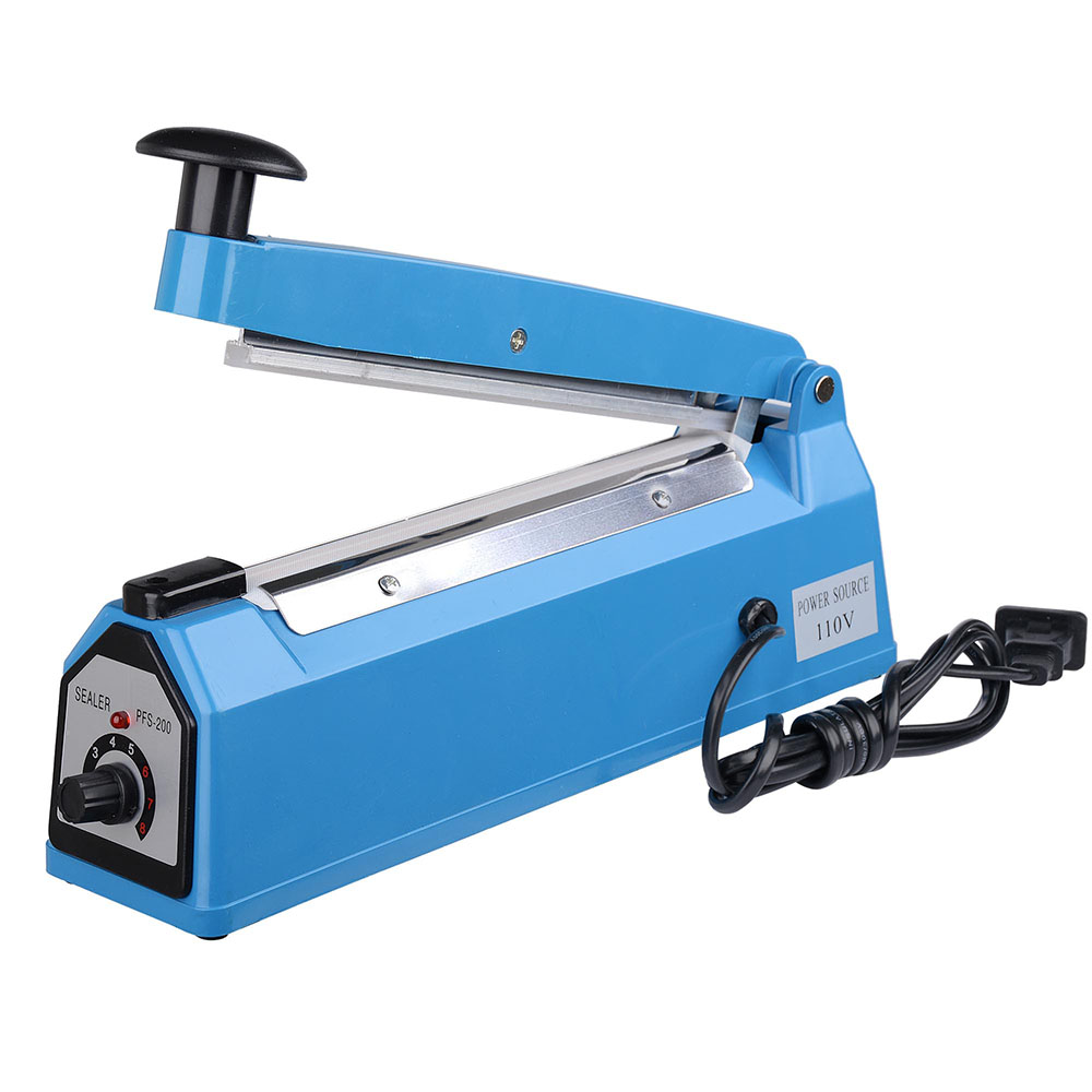 Zhejiang Tianyu industry Co. Ltd Factory Make and Supply  Electric Sealing 2.0 mm Width Electric Flat Heat Wire Impulse Sealer PFS Series Poly Film Bag Packing Machine