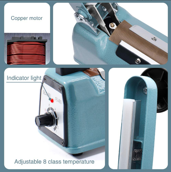 Zhejiang Tianyu industry Co. Ltd Factory Make and Supply Tabletop Impulse Plastic Bag Sealer FS Series Manual Ploy Film Sealing Machine Zhejiang Tianyu industry Co. Ltd Factory Make and Supply Tabletop Impulse Plastic Bag Sealer FS Series Manual Ploy Film Sealing Machine