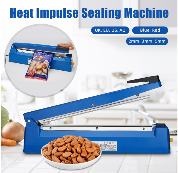 Zhejiang Tianyu industry Co. Ltd Supplier Factory Manufacturer Manufacture and Making Hand Sealing 2.0 mm Width Impulse Plastic Bag Sealer PFS Series Manual Ploy Film Sealing Machine