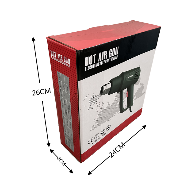Zhejiang Tianyu industry Co. Ltd Supplier Factory Manufacturer Making and Sale Dual Airflow Controls Dual Temperature Hot Air Guns TQR-85 Series Heat Guns