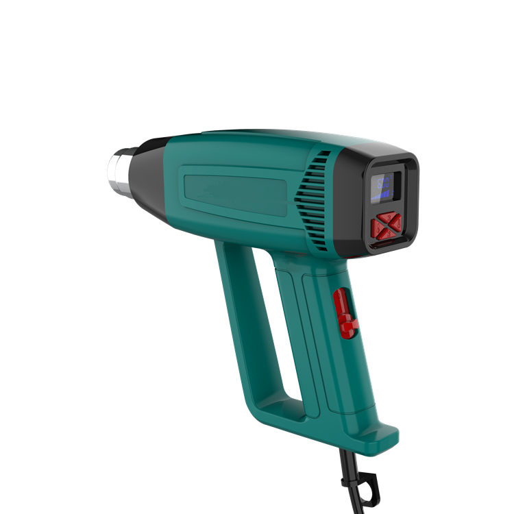 Zhejiang Tianyu industry Co. Ltd Supplier Factory Manufacturer Manufacturing And Wholesale Hot Air Gun 1600W LCD Digital Temperature-controlled Handheld Electric Adjustable Temperature TQR-113 Series Heat Gun