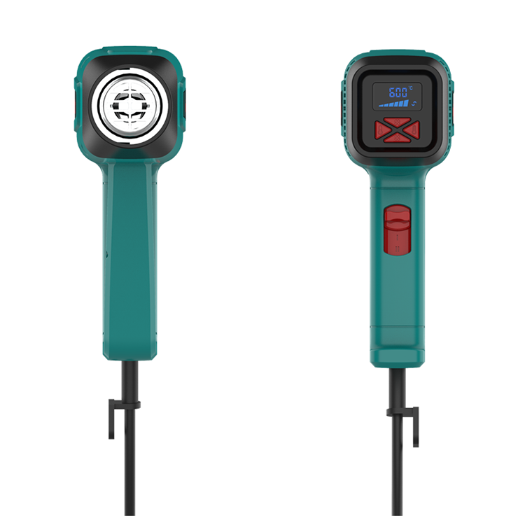 Zhejiang Tianyu industry Co. Ltd Supplier Factory Manufacturer Manufacturing And Wholesale Hot Air Gun 1600W LCD Digital Temperature-controlled Handheld Electric Adjustable Temperature TQR-113 Series Heat Gun