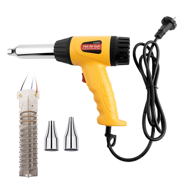 Zhejiang Tianyu industry Co. Ltd Supplier Factory Manufacturer Manufacture And Selling Welder Hot Air Gun Adjustable Temperature Welding Heat Torch 750W Hot Air Welder TQR-010 Heat Gun