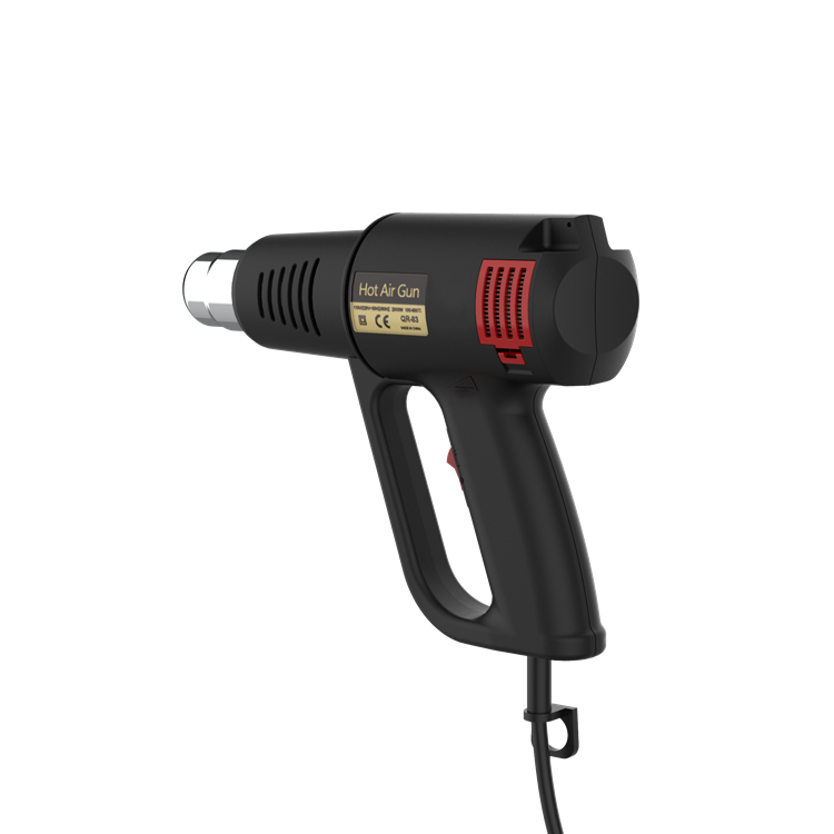 Zhejiang Tianyu industry Co. Ltd Supplier Factory Manufacturer Production and Supply Dual Temp 400℃ & 600℃ Setting Heat Gun TQR-83C Hot Air Gun Dual Air Flow 250L/min & 500 L/min Setting Paint Stripper Tool