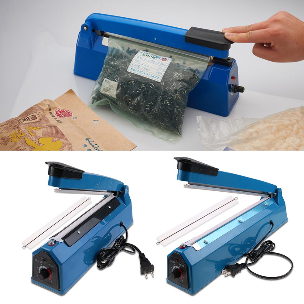 Zhejiang Tianyu industry Co. Ltd Supplier Factory Manufacturer Manufacture And Selling Semi-automatic Sealing 3.0 mm Width Plastic Poly Film Impulse Heat Sealer PFS Series Manual Plastic Poly Bag Sealing Machine