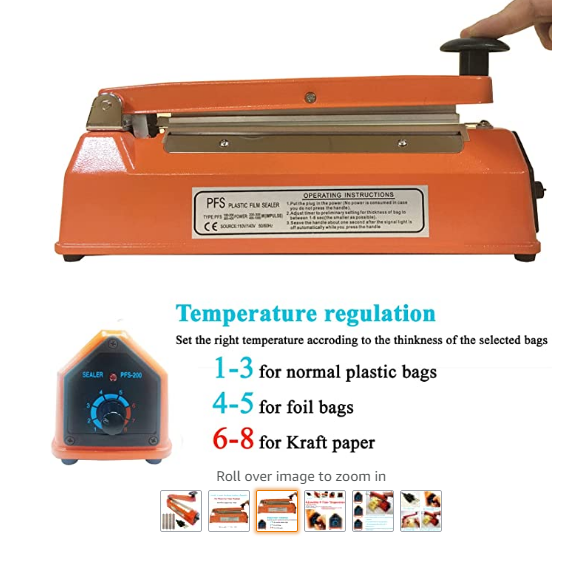 Zhejiang Tianyu industry Co. Ltd Supplier Factory Manufacturer Making and Supply Handheld Sealing 3.0 mm Width Impulse Plastic Film Heat Sealer PFS Series Desktop Plastic Poly Cellophane Mylar Shrink Wrap Clip Bag Sealing Packaging Machine Zhejiang Tianyu industry Co. Ltd Supplier Factory Manufacturer Making and Supply Handheld Sealing 3.0 mm Width Impulse Plastic Film Heat Sealer PFS Series Desktop Plastic Poly Cellophane Mylar Shrink Wrap Clip Bag Sealing Packaging Machine
