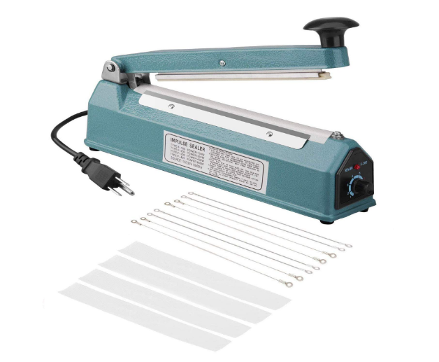 Zhejiang Tianyu industry Co. Ltd Supplier Factory Manufacturer Make and Supply Manual Sealing 2.0 mm Width Impulse Plastic Poly Film Sealer FS Series Handheld Heat Plastic Poly Bag Sealing Machine