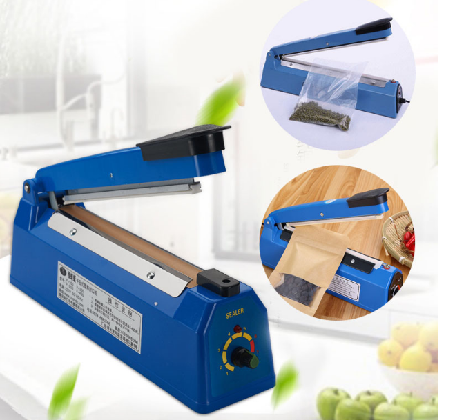 Zhejiang Tianyu industry Co. Ltd Supplier Factory Manufacturer Supply and Sale Hand Sealing 3.0 mm Width Poly Bag Impulse Heat Sealer PFS Series Manual Poly Tubing Sealing Machine