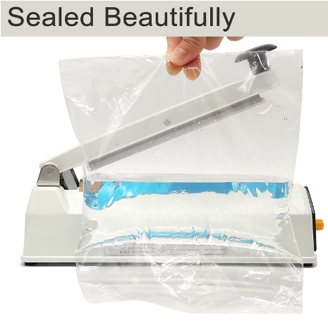 Zhejiang Tianyu industry Co. Ltd. Supplier Factory Manufacturer Hand Operated Impulse Sealer Sealing 3.0 mm Width Packing Plastic Film Heat Machine FS Series Manual Plastic Bag Poly Tubing Sealing Machine