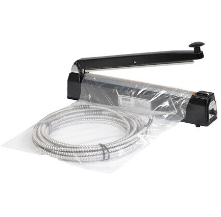 Zhejiang Tianyu industry Co. Ltd Supplier Factory Manufacturer Supply and Sale Hand Bench Top Impulse Poly Bag Heat Sealer FS Series Manual Thermoplastic Materials Fim Bag Heat Sealing Machine