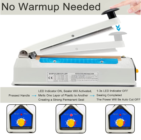 Zhejiang Tianyu industry Co. Ltd. Supplier Factory Manufacturer Supply and Sale Hand Press Type Sealing 2.0 mm Width Impulse Hand Poly Bag Sealer FS Series Manual Plastic Bag Film Sealing Closer Machine Zhejiang Tianyu industry Co. Ltd. Supplier Factory Manufacturer Supply and Sale Hand Press Type Sealing 2.0 mm Width Impulse Hand Poly Bag Sealer FS Series Manual Plastic Bag Film Sealing Closer Machine