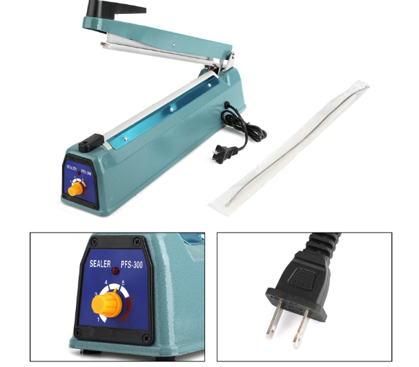 Zhejiang Tianyu industry Co. Ltd Supplier Factory Manufacturer Supply and Sale Hand Impulse Heat Sealer FS Series Hand-operated Plastic Bag Film Sealing Machine