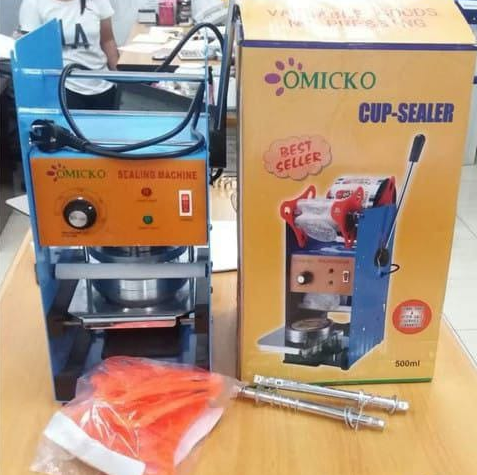 Zhejiang Tianyu Industry Co. Ltd. Supplier Factory Manufacturer Make and Sale Hand Tea Cup Sealer CS-A Series Manual Milk Tea Soybean Milk Coffee Heat Sealing Machine