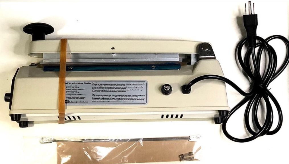 Zhejiang Tianyu Industry Co. Ltd. Supplier Factory Manufacturer Make and Export Hand Operated Impulse Sealer FS Series Tabletop Poly Plastic Film Bag Sealing Machine