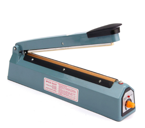 Zhejiang Tianyu Industry Co. Ltd. Supplier Factory Manufacturer Make and Export Hand Impulse Heat Sealer FS Series Table Top Plastic Bag PVC PE PP Film Sealing Machine
