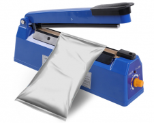 <b>200mm Impulse Heat Sealer Hand Poly Sealing Machine PFS-200</b>