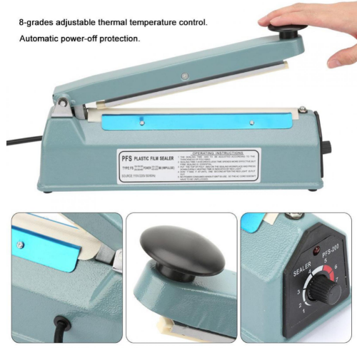 Zhejiang Tianyu Industry Co. Ltd. Supplier Factory Manufacturer Make and Sale Hand Plastic Pouch Sealing Packing Machine AFS Series Hand Held Aluminum Case Heat Impulse Sealer Zhejiang Tianyu Industry Co. Ltd. Supplier Factory Manufacturer Make and Sale Hand Plastic Pouch Sealing Packing Machine AFS Series Hand Held Aluminum Case Heat Impulse Sealer