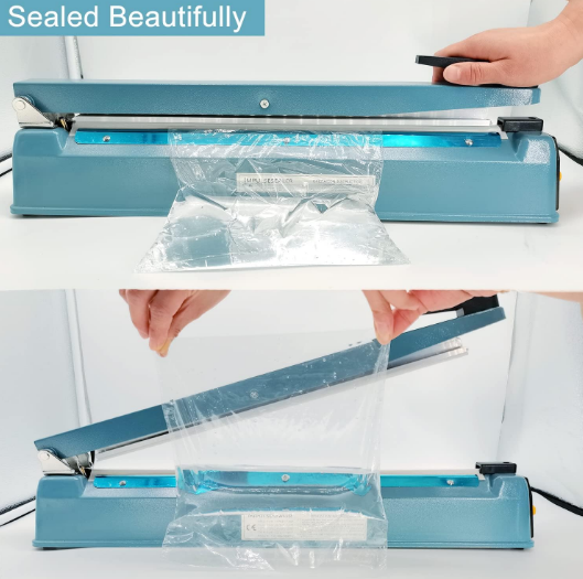 Zhejiang Tianyu industry Co., Ltd. Supplier Factory Manufacturer Make and Supply Hand Impulse Sealer Iron Case FS-Series Manual Plastic Bag Heat Sealing Machine