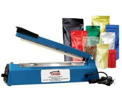 <b>Impulse Plastic Bag Sealer Hand Heat Sealing Machine PFS-200</b>