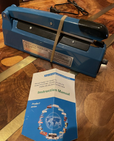 Zhejiang Tianyu Industry Co. Ltd.Supplier Factory Manufacturer Make and Export Impulse Sealer ABS Plastic Shell PFS Series Hand Make Heat Sealing Poly Bag Machine