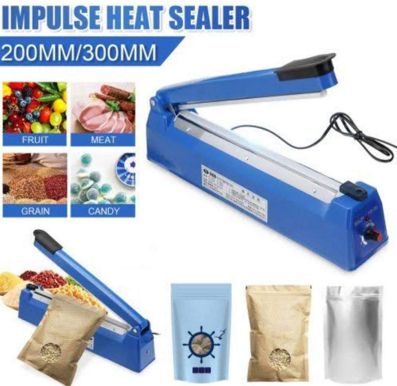Zhejiang Tianyu Industry Co., Ltd Supplier Factory Manufacturer Make and Sell Impulse Plastic Bag Sealer With Flat Band ABS Plastic Body PFS-Series Hand Make Polypropylene Bag or LDPE Poly Tube Heat Sealing Machine