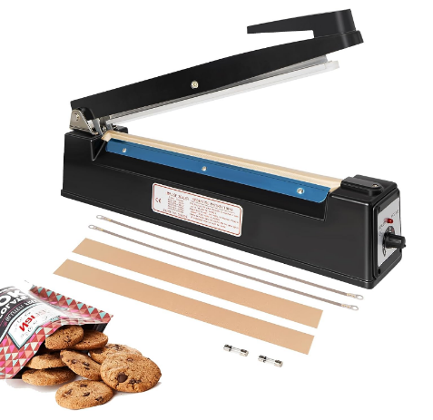 Zhejiang Tianyu Industry Co., Ltd. Supplier Factory Manufacturer Make and Sale Impulse Sealer Aluminum Body AFS-Series Hand Make Plastic Bag Heat Sealing Machine 