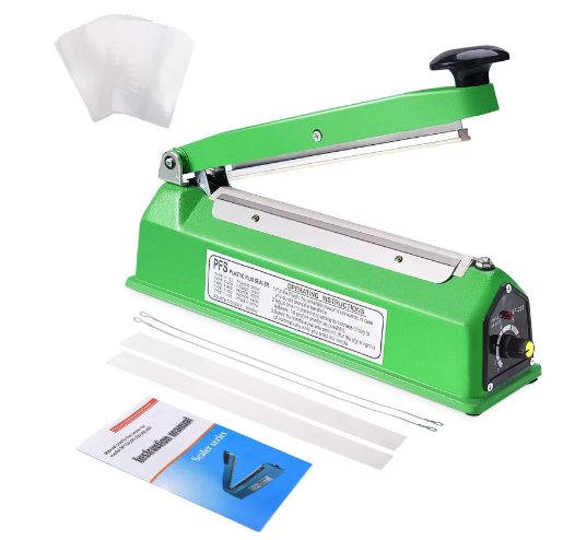 Zhejiang Tianyu Industry Co., Ltd Supplier Factory Manufacturer Make and Export Hand Impulse Sealer Iron Body FS-Series Manual Make Commercial Plastic Bag Sealing Machine