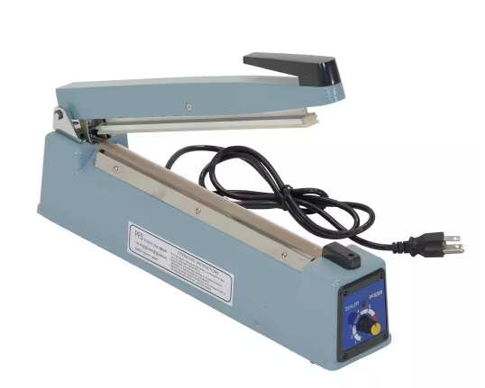 Zhejiang Tianyu Industry Co., Ltd. Supplier Factory Manufacturer Make and Export Impulse Tabletop Sealer Aluminum Body AFS-Series Hand Make Plastic Bag Film Heat Sealing Machine