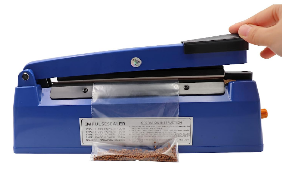 Zhejiang Tianyu Industry Co., Ltd. Supplier Factory Manufacturer Make and Export Small Impulse Bag Sealer ABS Plastic Shell PFS-Series Hand Make Plastic KEL-F POLYFLEX P.V.A.Film Bag Heat Sealing Machine