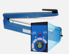 <b>8 Inches Impulse Heat Sealers Packing Food Machines PFS-200</b>