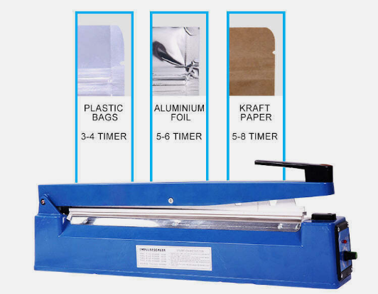 Zhejiang Tianyu Industry Co., Ltd.Supplier Factory Manufacturer Make and Export Impulse Heat Sealers Plastic ABS Shell PFS Series Hand Sealing Packing Food Plastic Bag Electric Machines