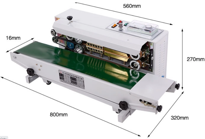 Zhejiang Tianyu Industry Co., Ltd.Supplier Factory Manufacturer Manufacture and Export Continuous Band Sealer Small Plastic Bag Heat Automatic Band Sealing Machine FR-900 Packaging Machine Zhejiang Tianyu Industry Co., Ltd.Supplier Factory Manufacturer Manufacture and Export Continuous Band Sealer Small Plastic Bag Heat Automatic Band Sealing Machine FR-900 Packaging Machine