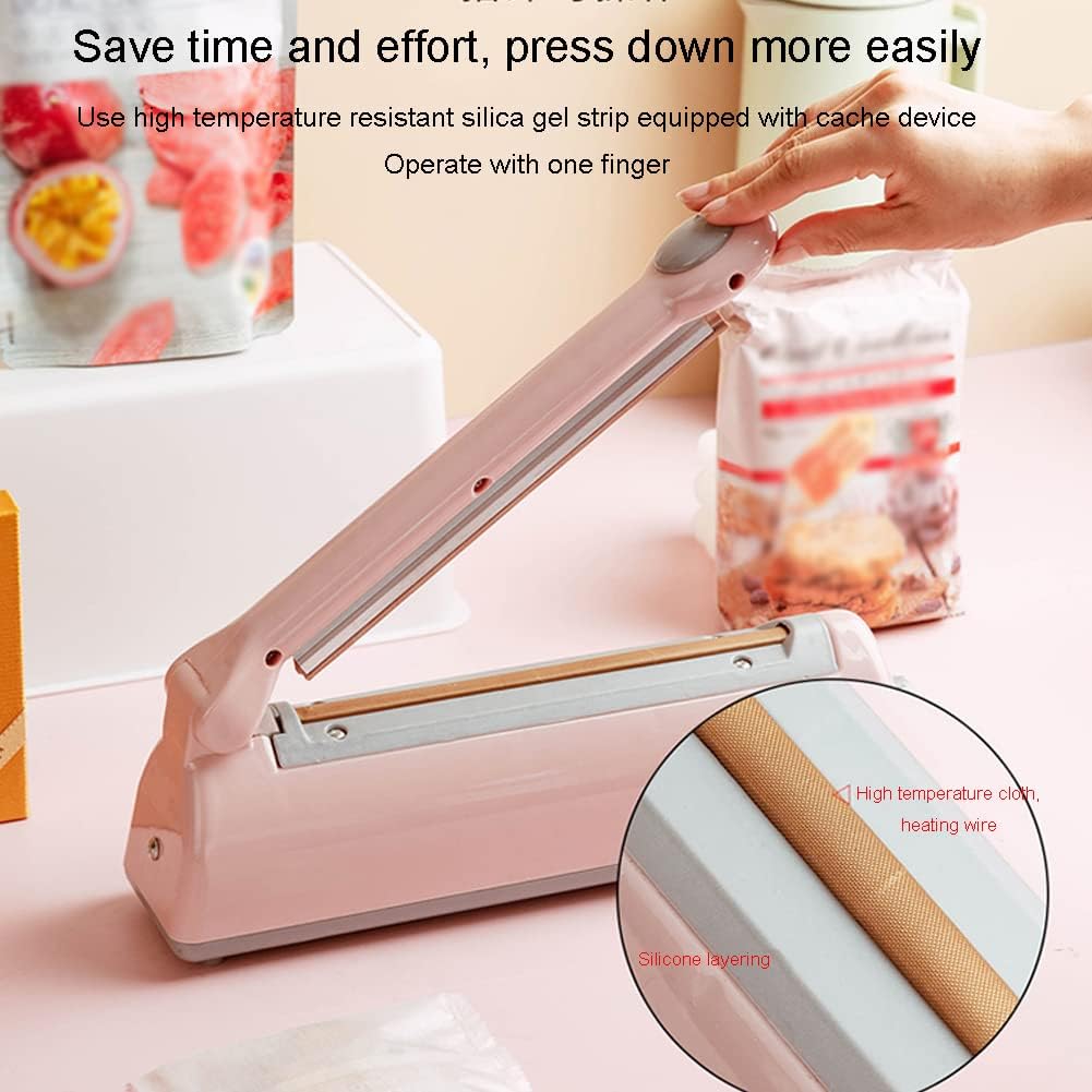 Zhejiang Tianyu Industry Co., Ltd Supplier Factory Manufacturer Make and Export Electric Impulse Food Bag Sealer Plastic ABS Body PFS-Series Hand Pressure Sealing Machine
