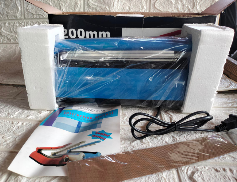 Zhejiang Tianyu Industry Co. Ltd.Supplier Factory Manufacturer Make and Export Impulse Heat Sealer Plastic Body PFS Series Hand Plastic Bag and Poly Tubing Sealing Machine