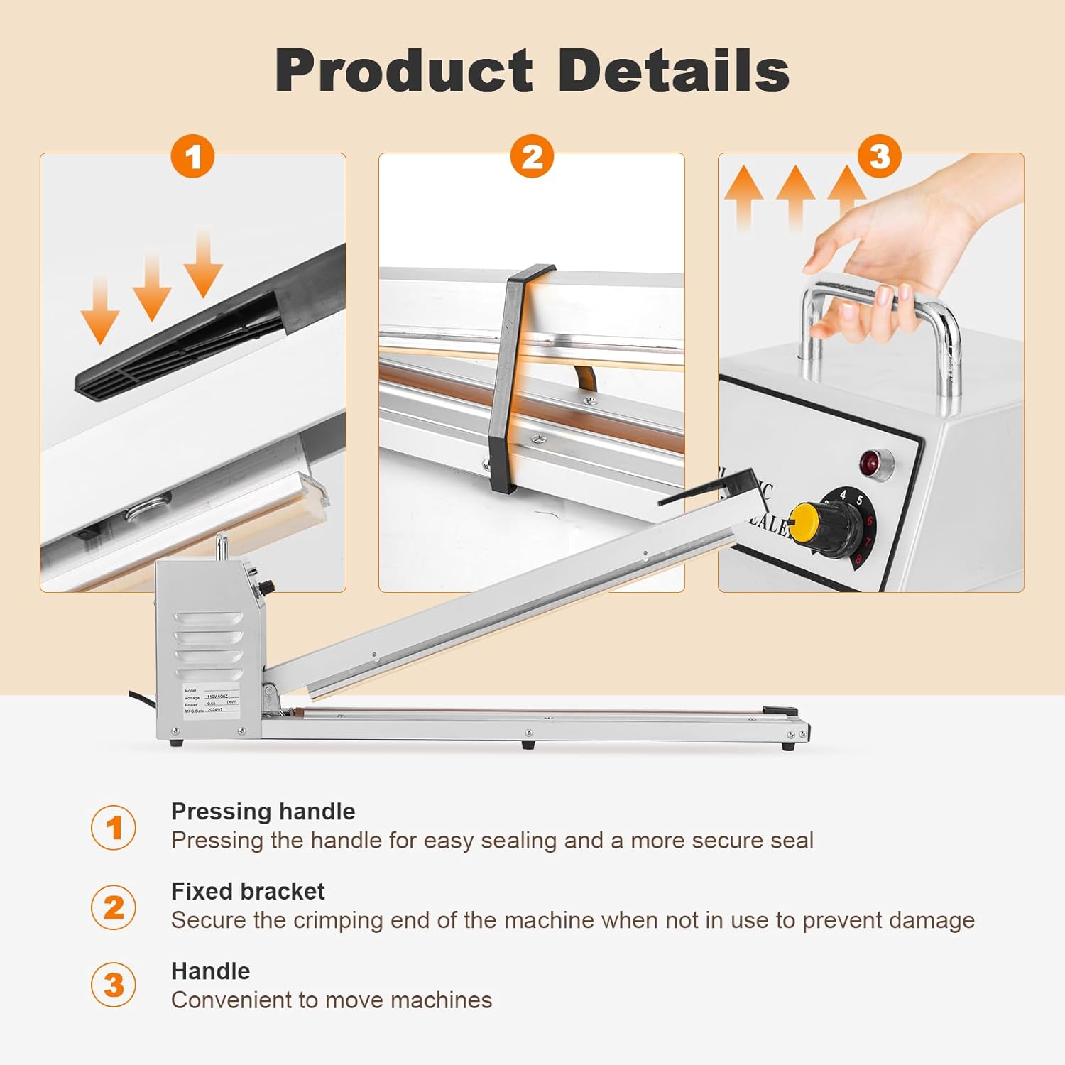 Zhejiang Tianyu Industry Co. ,Ltd Supplier Factory Manufacturer Make and Supply Extra Long Hand Impulse Sealer Aluminum Frame AFS-Series Manual Plastic Bag and Film Paper Sealing Machine Zhejiang Tianyu Industry Co. ,Ltd Supplier Factory Manufacturer Make and Supply Extra Long Hand Impulse Sealer Aluminum Frame AFS-Series Manual Plastic Bag and Film Paper Sealing Machine