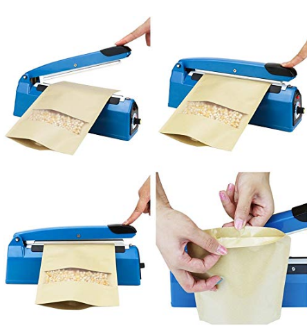 Zhejiang Tianyu Industry Co. Ltd.Supplier Factory Manufacturer Make and Supply Manual Impulse Sealer Plastic ABS Body PFS-Series Hand Plastic Bag Heat Packaging Machine