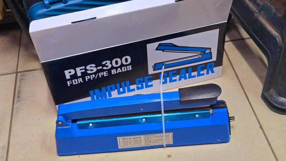 Zhejiang Tianyu Industry Co. Ltd Supplier Factory Manufacturer Make and Supply Table Top Impulse Sealers Plastic ABS Shell PFS Series Hand Heat Sealing Machines